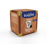 Caffè Borbone Respresso, Rote Kaffeemischung - 50 Kapseln - Compatibel met Nespresso®* Haushalts-Espressomaschinen