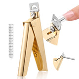 Saviland nagel manicure cutter cutter met 15 magneten, gelnagels nageltrimmer manicure nagel cutter voor kunstnagels gelnagels acrylnagels kunstnagels (rood rood)