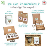 Tealavie - Thee voor kinderen zonder suiker - Wilde aardbeien en rabarber (200 g) Tealavie Fruit - Losse fruitthee