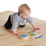 Baby Einstein Magic Touch muzikaal speelgoed met houten trommel, vanaf 6 maanden & Hape Penguin muzikale wobbler, kleurrijke wiebelende melodie, Roly-Poly speelgoed vanaf 6 maanden Bebe Toys Naty Shop