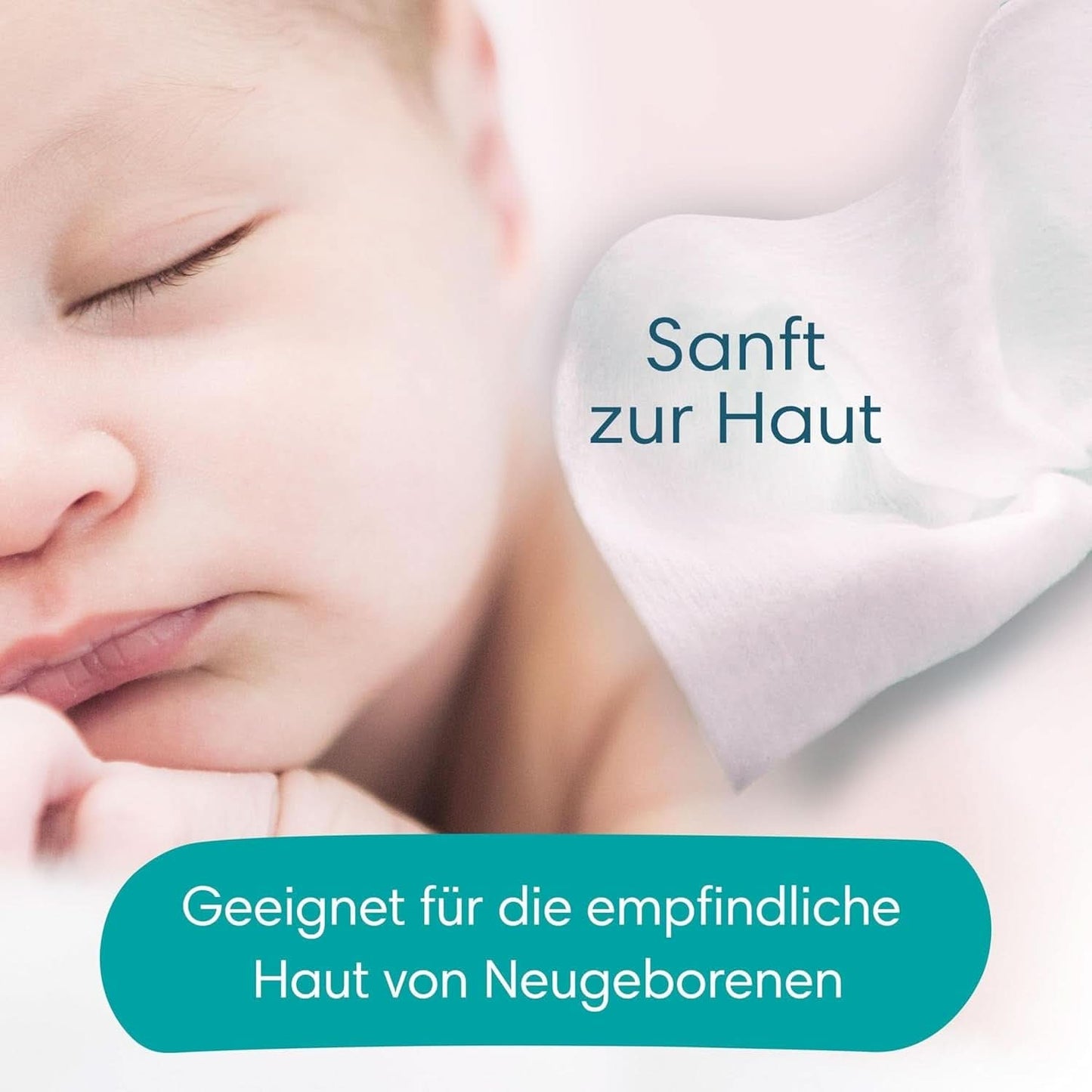 Pampers Sensitive Feuchttücher 5 Packungen Mit 52 Stück - 260 Feuchttücher, Ohne Duft, Für Eine Sanfte en Weiche Reinigung Naty Shop
