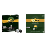 Kaffeekapseln Espresso Ristretto, Intensität 12 van 12 & Kaffeekapseln Krönung Crema, 200 Nespresso compatibele Kapseln, 10er Pack, 10 x 20 Getränke, 1040 g