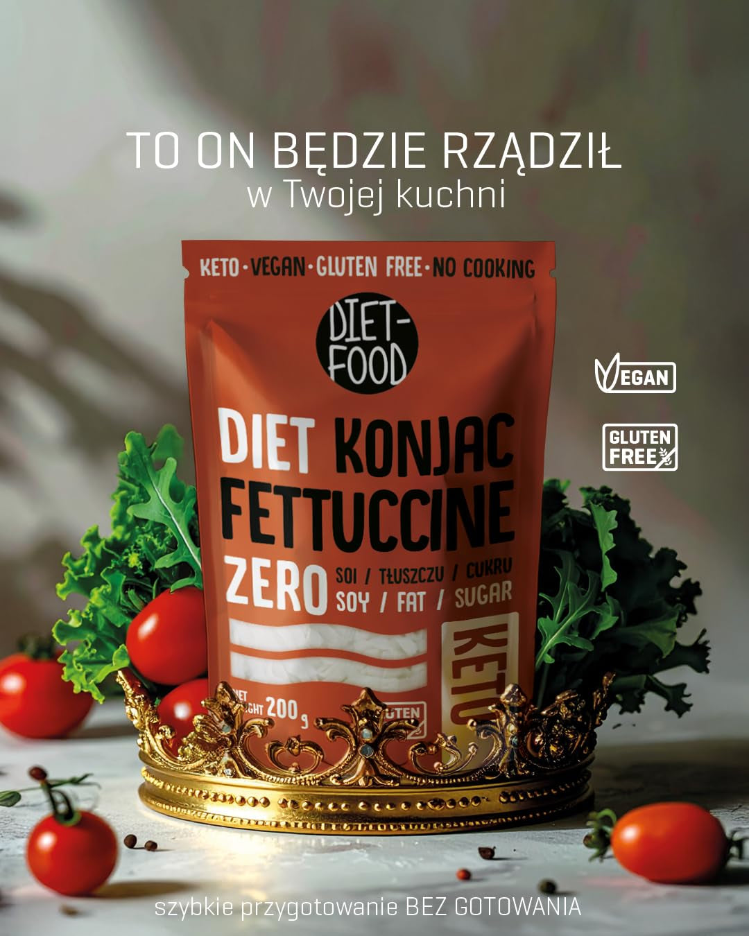 Shirataki-noedels DIEETVOEDING Koolhydraatarm Caloriearm Konjac-noedels Veganistisch eten Vetvrij Sojavrij Glutenvrij Wateroplosbare Dieetnoedels Caloriearm 200 gram