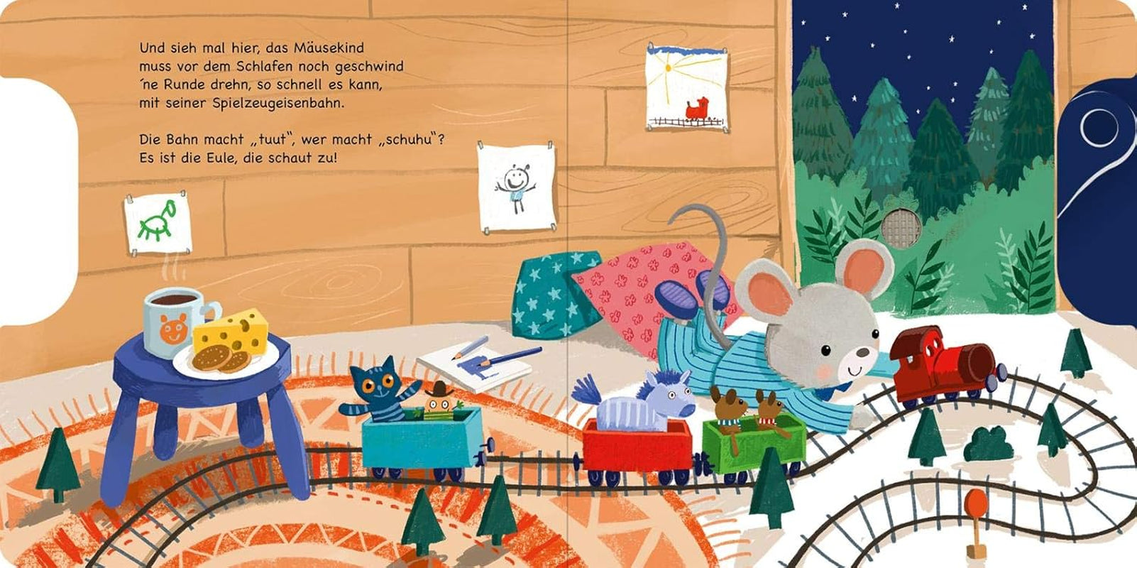Shoo, shoo, nu slaap jij ook!: Slider en 11 geluiden | Een innovatief boek met schuifgeluiden voor kleintjes vanaf 18 maanden Bebe Naty Shop Toys