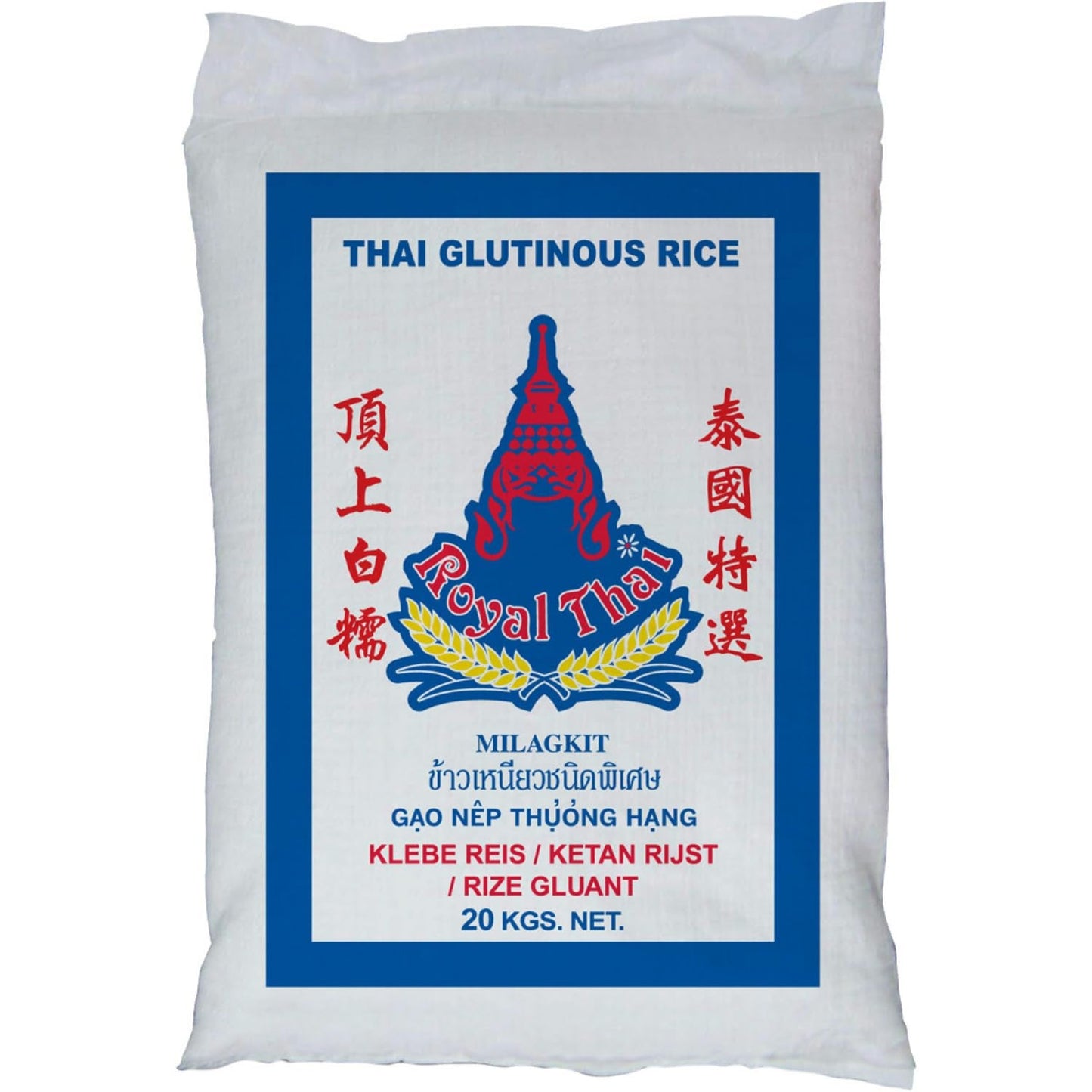 ROYAL THAI RICE - Kleefrijst - 1 x 20 KG