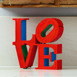 LEGO Art Love Bouwset voor volwassenen Woondecoratie Valentijnsdag- en Moederdagcadeau voor dames en heren Creatieve activiteit voor kunst- en designliefhebbers 31214 Bouwsets Besuche in LEGO-Store