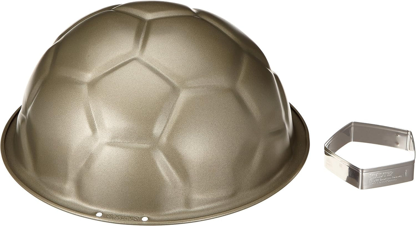 Staedter - Motivbackform Emil Der Igel - Hochwertige Antihaftbeschichtung - PFAS Frei Vormen en bakplaten Naty Shop Motivbackform Fußball