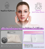 Hydomi Antirimpelkussen 2-in-1 Anti-verouderingsschoonheidskussen Orthopedisch neksteunkussen Nek- en schouderpijn Memory Foam Kussen om uw hoofd recht te houden Cervicale orthopedische kussens Naty Shop