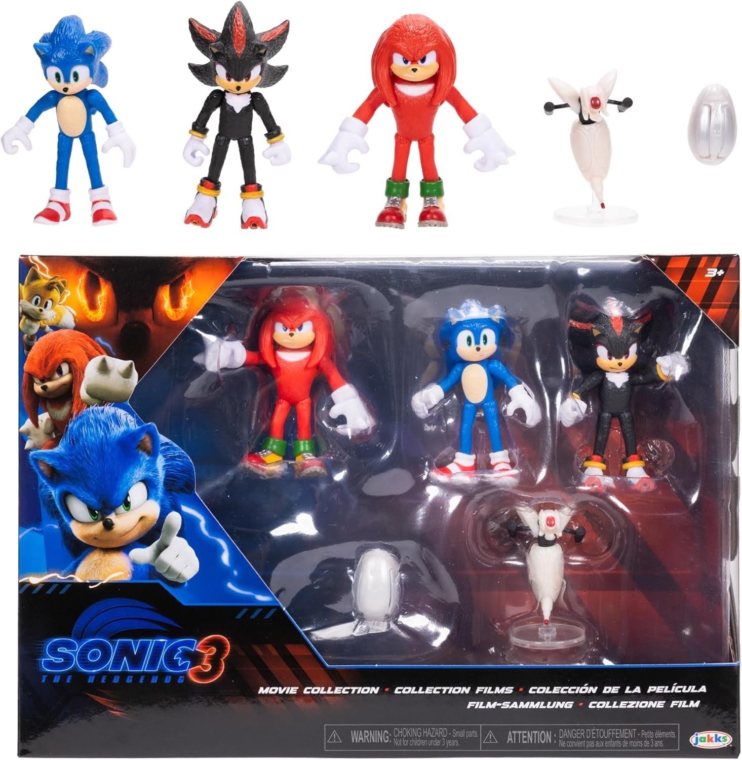 Sonic 3 Movie 6 Cm Actiefiguren Multipack Actiefiguren Naty Shop Standaardtitel