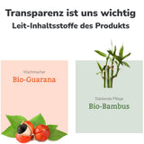Lavera, Douchegel met biologische bamboe en guarana, 3 in 1, voor huid, haar en gezicht, 200 ml Douche en bad Naty Shop