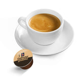 NESCAFÉ Dolce Gusto Dallmayr Prodomo, XXL-Vorratsbox, 90 Kaffeekapseln (3 x 30 Kapseln) & Dallmayr Crema d'Oro Caffè Latte (48 Kaffeekapseln, 48 Getränke, cremig&ausgefungen) 3er-pakket (3 x 16 Kapseln)