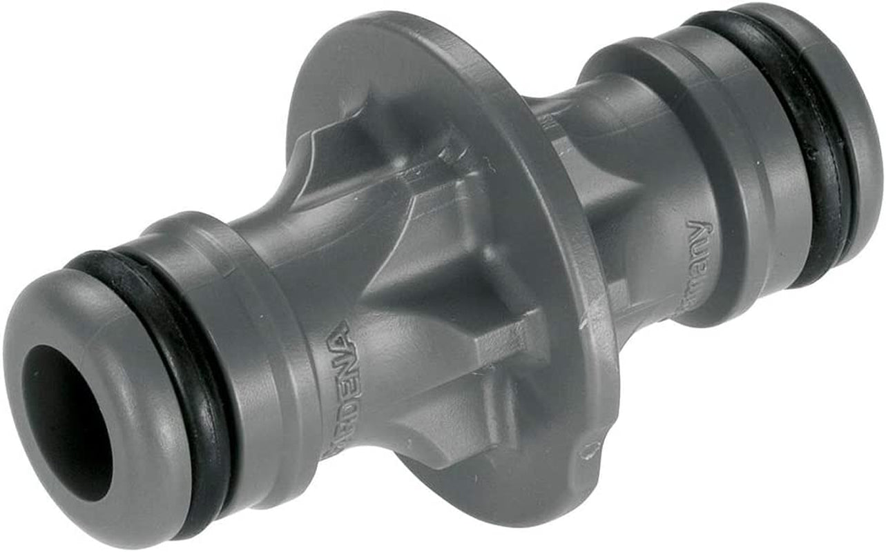 Gardena Koppelingsset: Slangkoppeling voor 13 mm (1/2 inch) en 15 mm (5/8 inch) verlenging, zelfs onder hoge waterdruk, eenvoudige montage (18283-20)