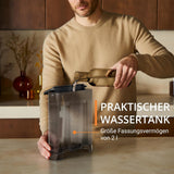 KRUPS Authentic+ espressomachine, 15 bar, intuïtieve bediening, uitgekiend design, stoompijpje, inclusief uitgebreide accessoires, Bullet Donkerzilver/RVS, XP384G10