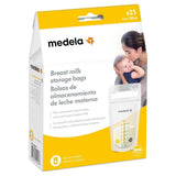 Medela moedermelkbewaarzakjes 25 stuks, ca. 200 ml, wit (Spaanse versie) Accessoires Voeding en borstvoeding Baby Naty Shop 25 zakjes