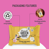 Marcel's Green Soap Handdoekjes 60 Pack - Vanille & Kersenbloesem - Plantaardig - Biologisch