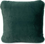 Gözze - Comfortabele kussensloop, Merino Feeling, 50X50 Cm - Donkergroen Bedden en dekens Besuche den Gözze-Store Donkergroen