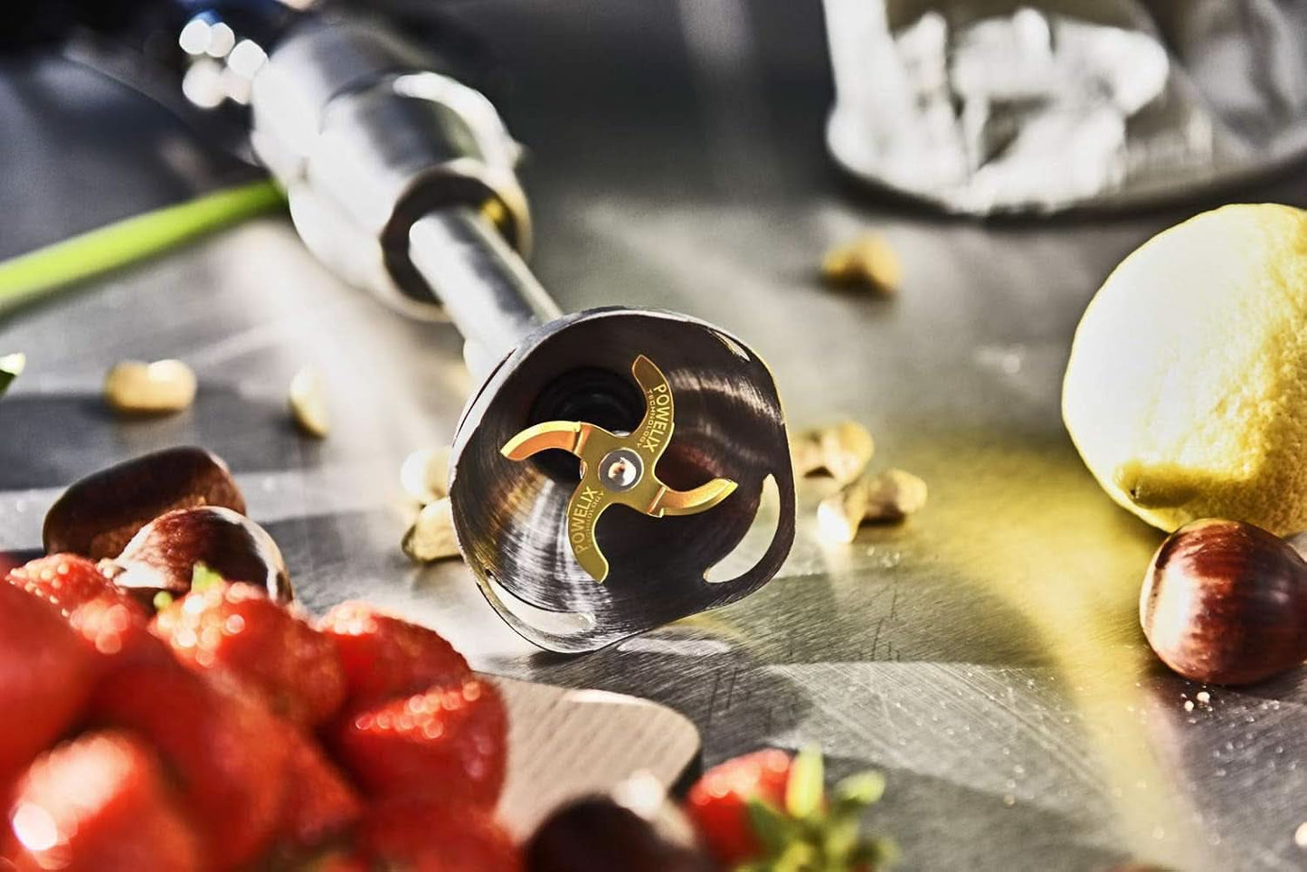 Infinyforce Pro Standmixer 1200W, Hochleistungsklingen, Schnelle Ergebnisse, Ergonomische Geschwindigkeitregelung, Geschwindigkeitregelung, Abnehmbare Spülmaschinenfeste Teile DD95JD10 Keuken Naty Shop