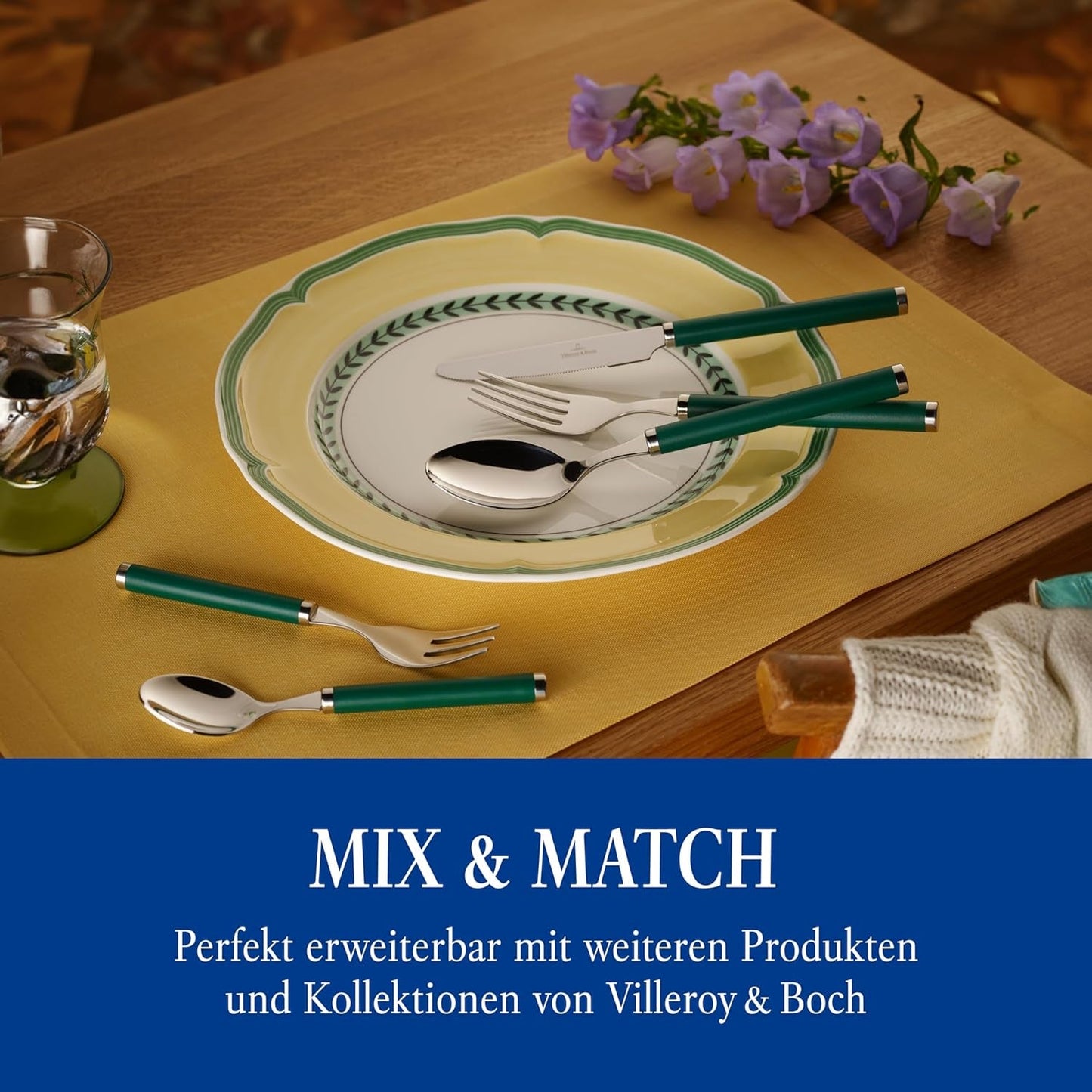 Villeroy & Boch - Bestekset Play! Green Garden, 30 stuks Keuken Naty Shop
