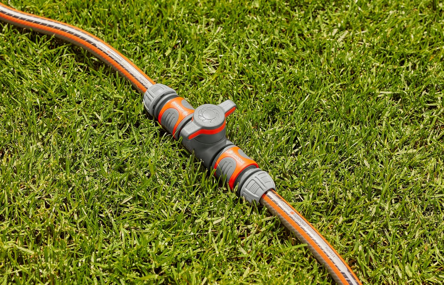 Gardena Koppeling met Regelventiel, Grijs, Oranje