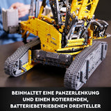 LEGO Technic Liebherr LR 13000 Rupskraanset, bouw het beste op afstand bestuurbare bouwvoertuigmodel met Control+ app, kraan met liersysteem en hefarm, grote modelbouwset voor volwassenen 42146 Besuche Den LEGO-Store bouwsets