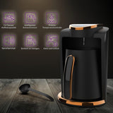 Turkse koffiezaak Inca | Türk Kahve-machines | 250 ml (1-4 kopjes) | 400W | IKM-01 | Bescherming tegen morsen en koken zonder water | Roestvrijstalen verwarmingsplaat | Automatische uitschakeling | Voor een perfecte Turkse koffie
