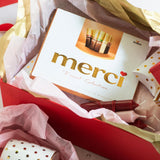 merci Finest Selection Mousse au Chocolat Variatie – 1 x 210 g – Specialiteiten Exquise chocolademousse – Gevulde en ongevulde pralines