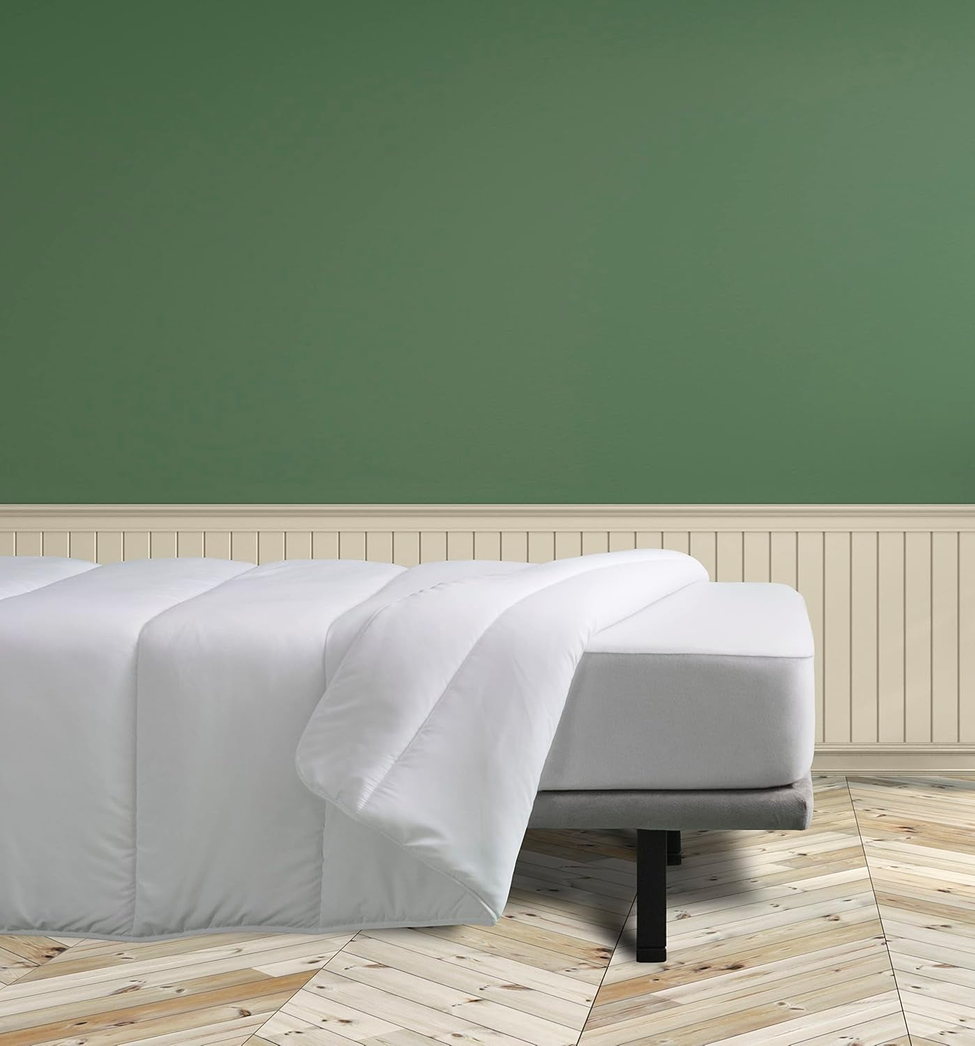 Dekbed van siliconenvezel, behandeling met aloë vera, 300 G, herfst/winter, voor bed van 90 cm (150 X 220 cm) Dekbedden en dekbedden Naty Shop