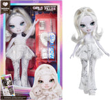 Rainbow High Shadow High Girl's Night Doll - Natasha Zima - 28 cm modepop in grijstinten, wit haar en zilveren outfit met accessoires en kam - Voor verzamelaars en kinderen vanaf 6 jaar