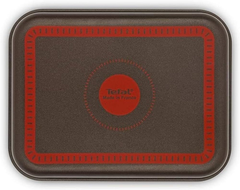Tefal J1600502 Success Flach Mini Backofen Aluminium Zwart 19X25 X 4,2 Cm Vormen en bakplaten Naty Shop