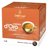 Dallmayr Crema d'Oro, XXL-Vorratsbox & Dallmayr Crema d'Oro intensa (48 Kaffeekapseln, Intensität 9 van 12, 100% Arabica-Bohnen), 3er Pack (3x16 Kapseln)