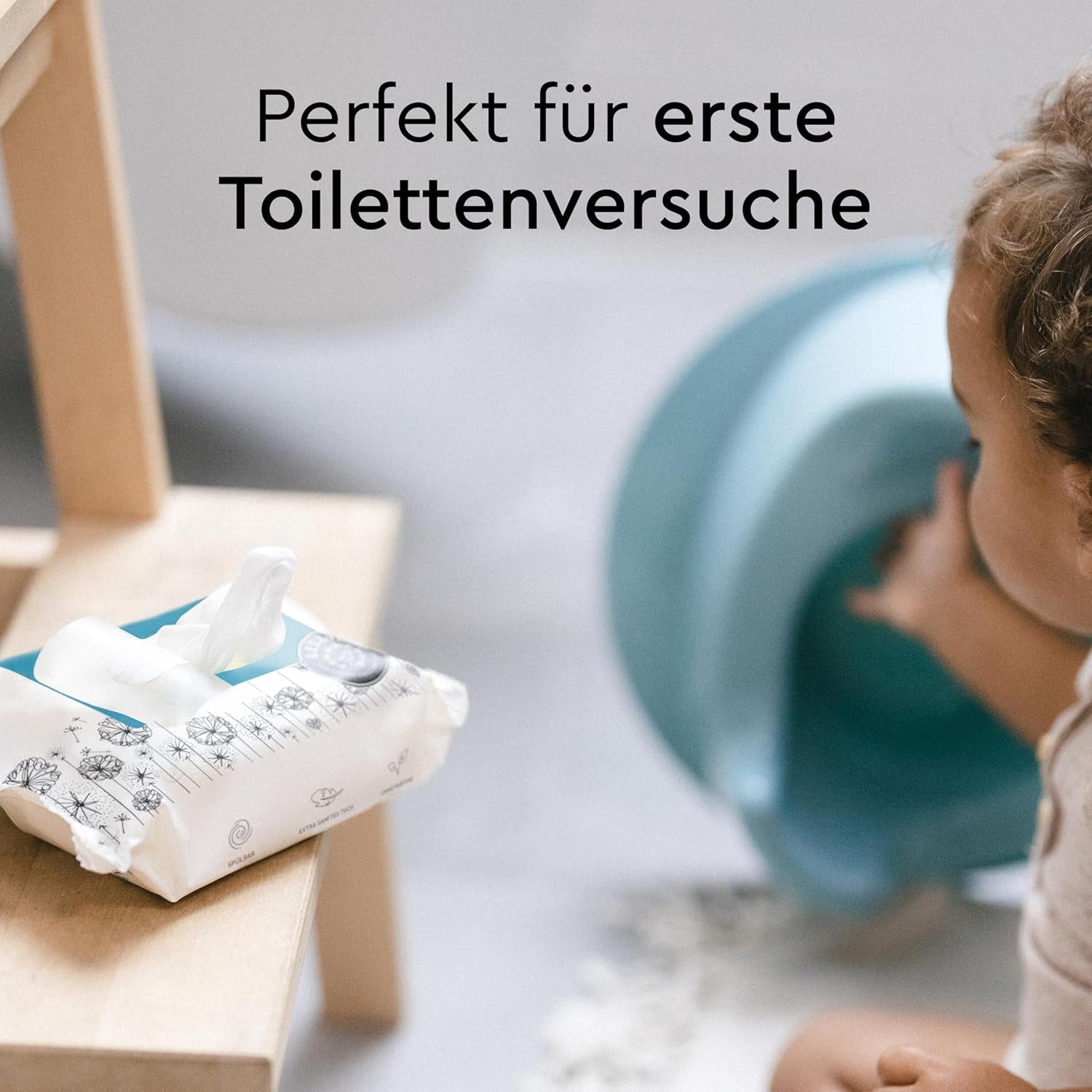 LILLYDOO Toiletdoekjes 720 stuks (12 x 60) 100% plasticvrij Doorspoelbare doekjes Geurvrij