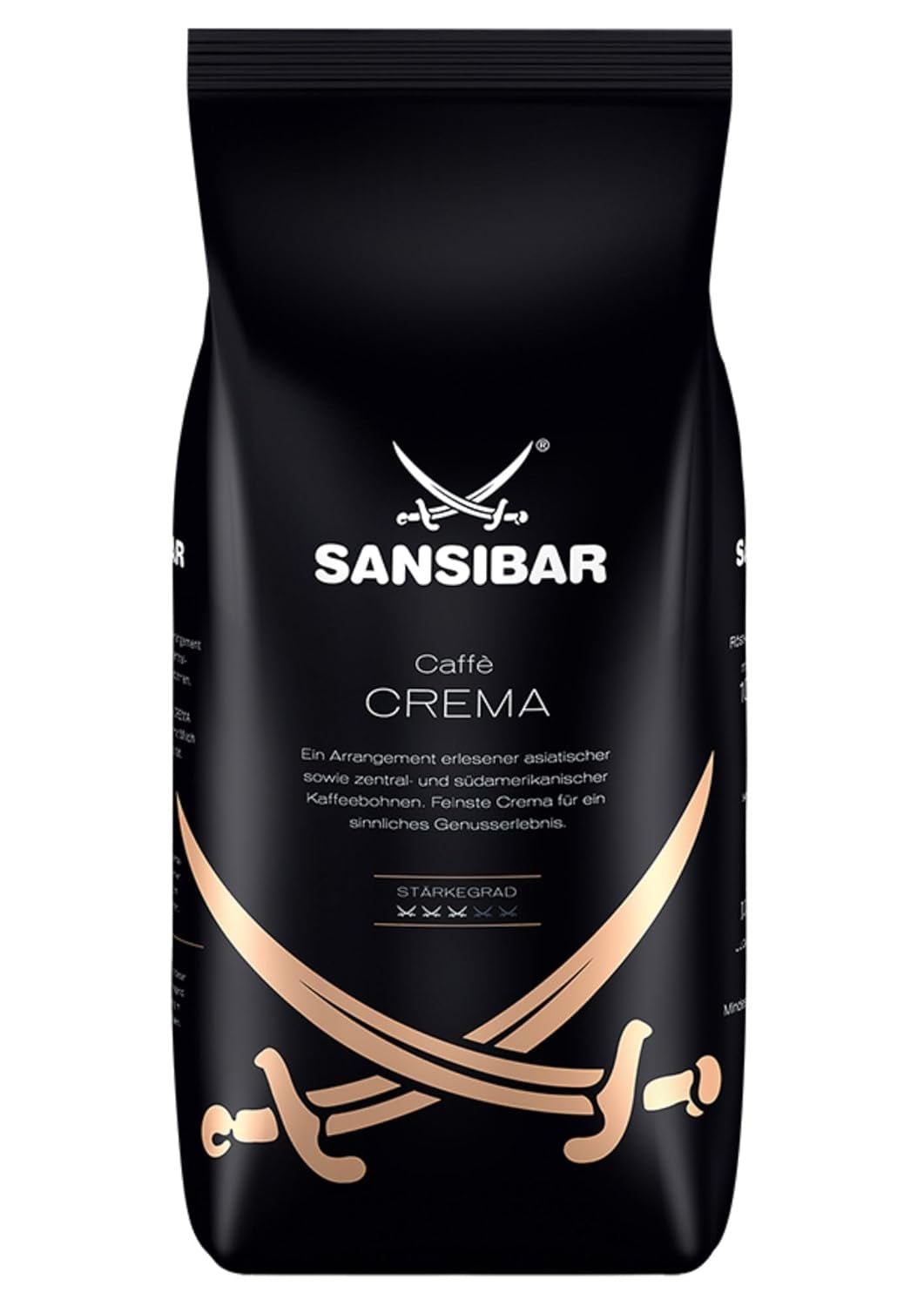 Hele koffiebonen Caffè Crema, 1 kg, 1 verpakking (1 x 1 kg)