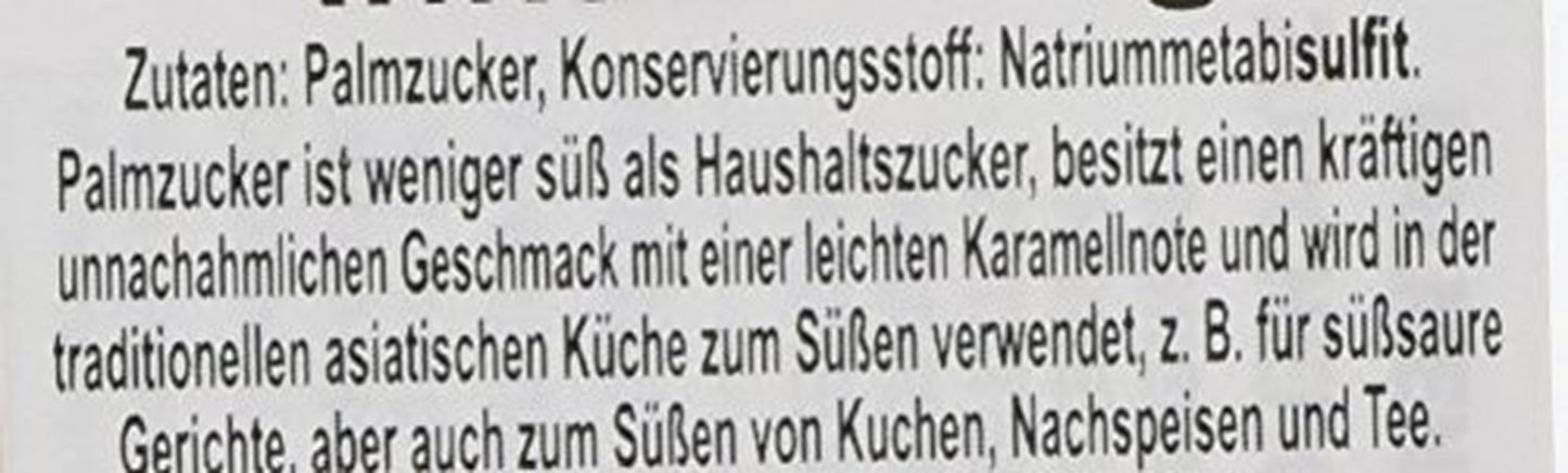 Cock Palmzucker, Scheiben, 4Er-pakket (4 X 454 G-verpakking) Zoetstoffen Naty Shop