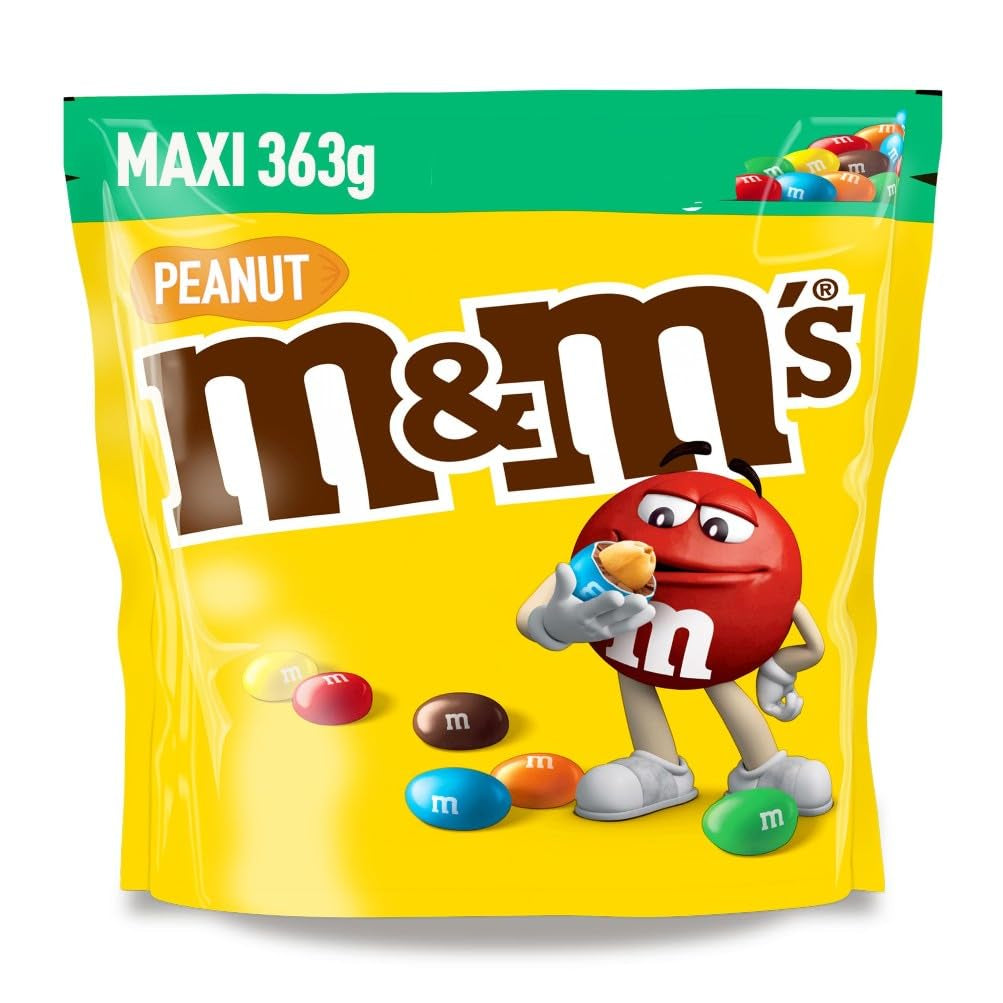 INHOUD: Zakje M&M'S chocolade van 363 gram, de beste kwaliteit dankzij de geselecteerde ingrediënten