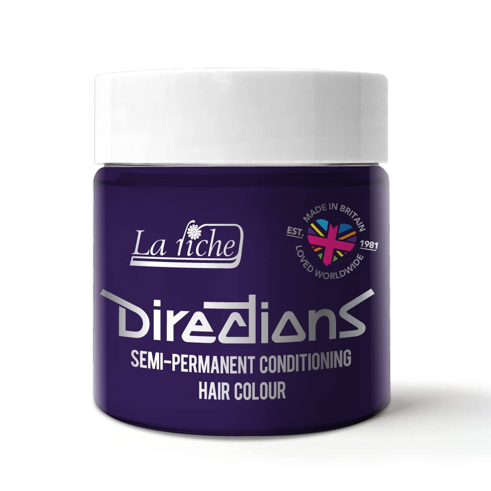 Semi-permanente haarkleuring Directions tube 100 ml - Deep Purple Haarverf Naty Shop Deep Purple 100 Ml (1 pakje)