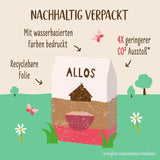 Allos Ongezoete vijgen- en frambozenpap, Set 6 x 500 gram Granen Naty Shop