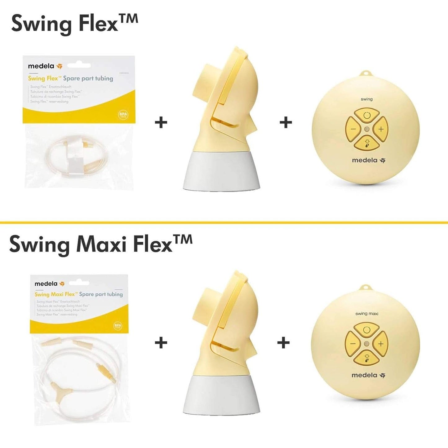 Vervangende slang Medela Swing Flex Accessoires Voeding en borstvoeding Bebe Naty Shop