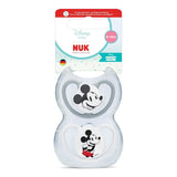 NUK Perfect Match luchtfopspenen voor baby's | 6-18 maanden | Orthodontische fopspenen die de luchtcirculatie bevorderen en huiduitslag door speeksel voorkomen | 95% acceptatie door baby's** | DisneyMickey Mouse | Pak van 2