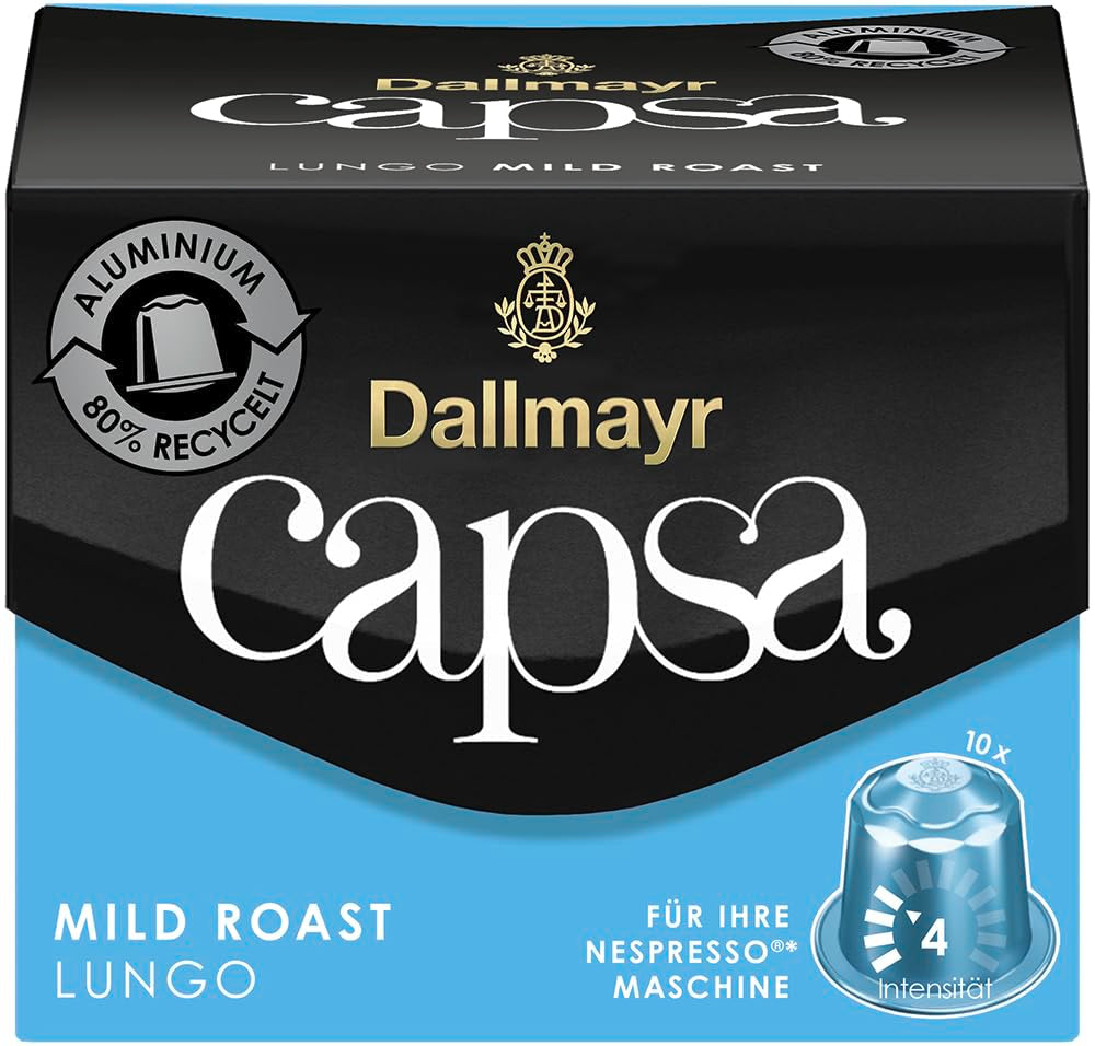Capsa Lungo Mild Gebraden 10 Kapseln