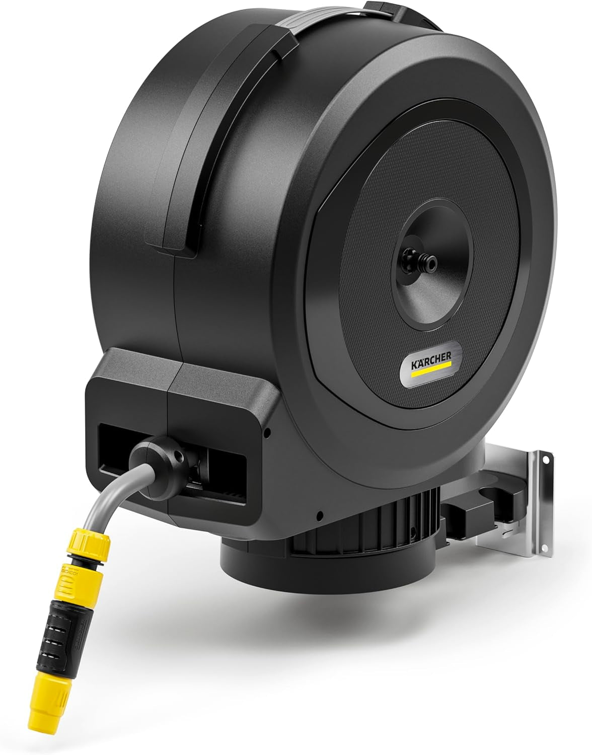Automatische slangenbox Kärcher HBX 5.35: 35 m slang, aansluitslang: 1,5 m; automatische slangintrekking, handig en flexibel, zwart
