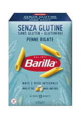 Barilla Penne Rigate glutenvrije pasta gemaakt van heerlijke maïs en rijst - perfect voor mensen met coeliakie of glutenintolerantie (14 x 400 g)