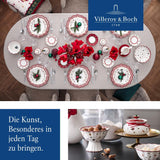 Villeroy & Boch Toys Delight Royal Classic plank, decoratieve gelaagde displaystandaard voor koekjes, gebak en kleine stukjes cake, premium porselein, wit