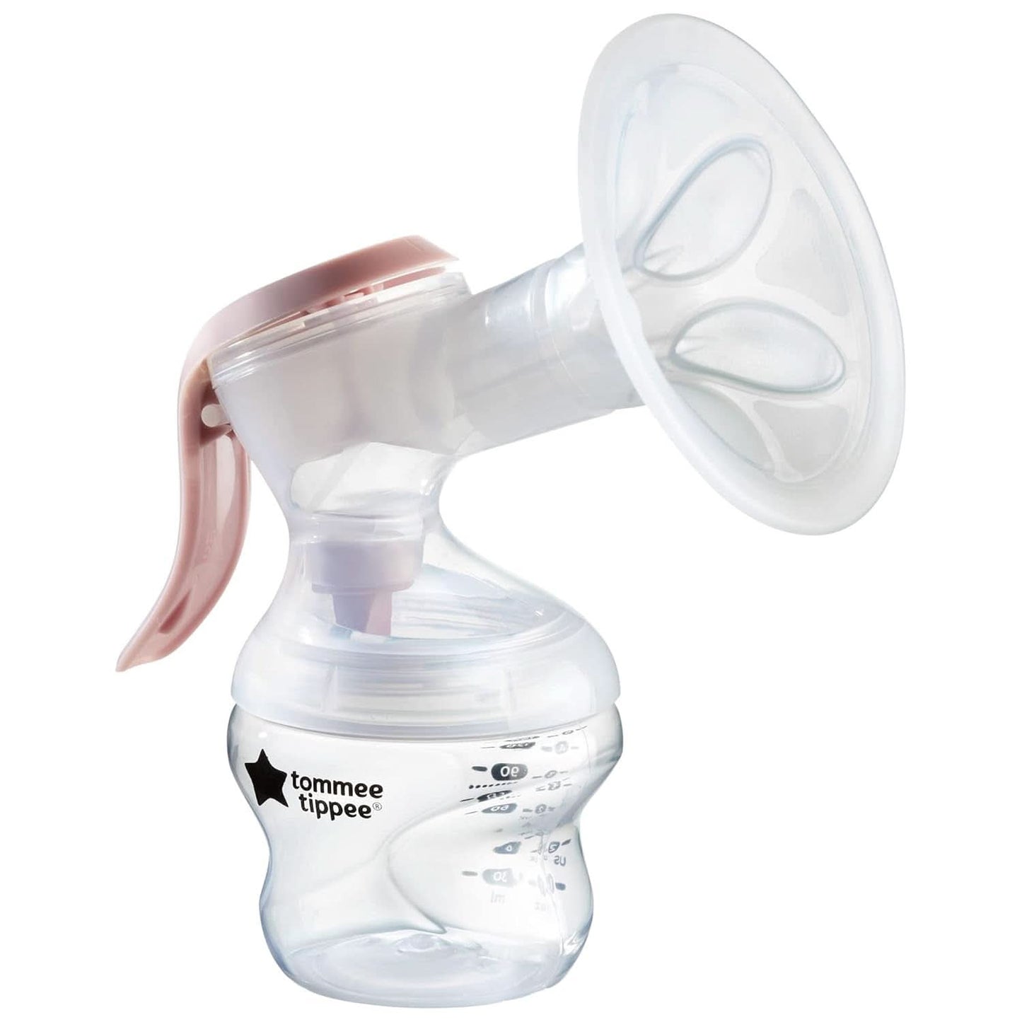 Tommee Tippee Made for Me Manuelle Einzel-Milchpumpe, Starke Saugkraft, Ergonomischer Griff, Tragbare Und Leise Milchpumpe, Samt Babyflasche Accessoires Voeding en borstvoeding Bebe Naty Shop