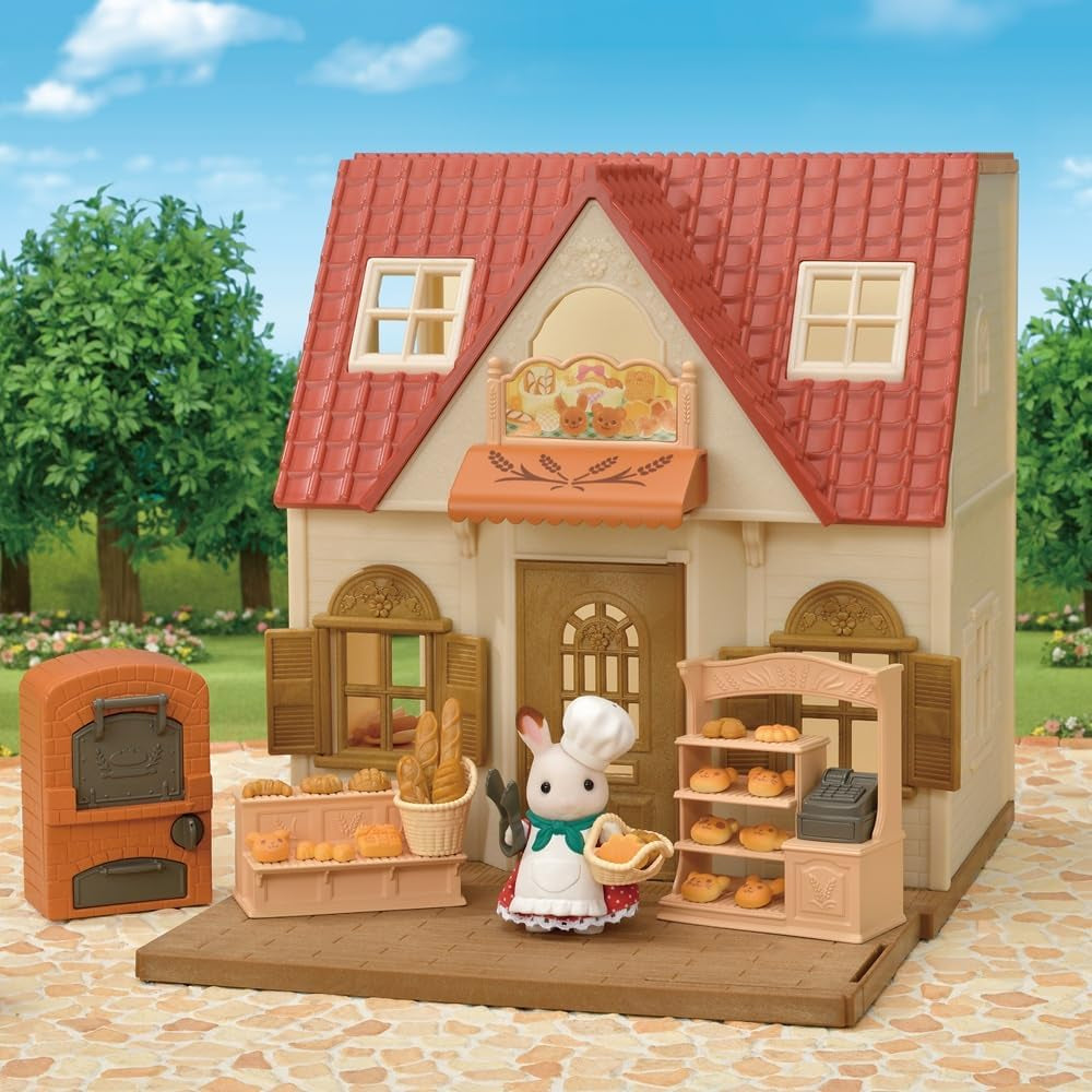 Sylvanian Families 5536 Poppenhuisbakkerijset - Poppenhuisspeelset
