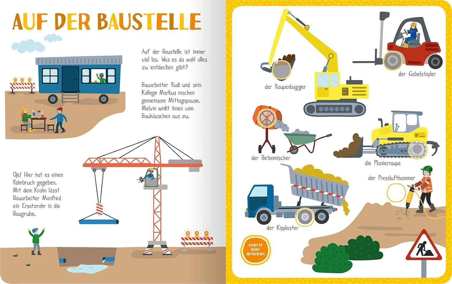 Mijn kleurboek met geluiden - Voertuigen: met meer dan 40 geluiden | Hoogwaardig geluidsboek met realistische voertuiggeluiden voor kinderen vanaf 24 maanden Baby Toys Naty Shop