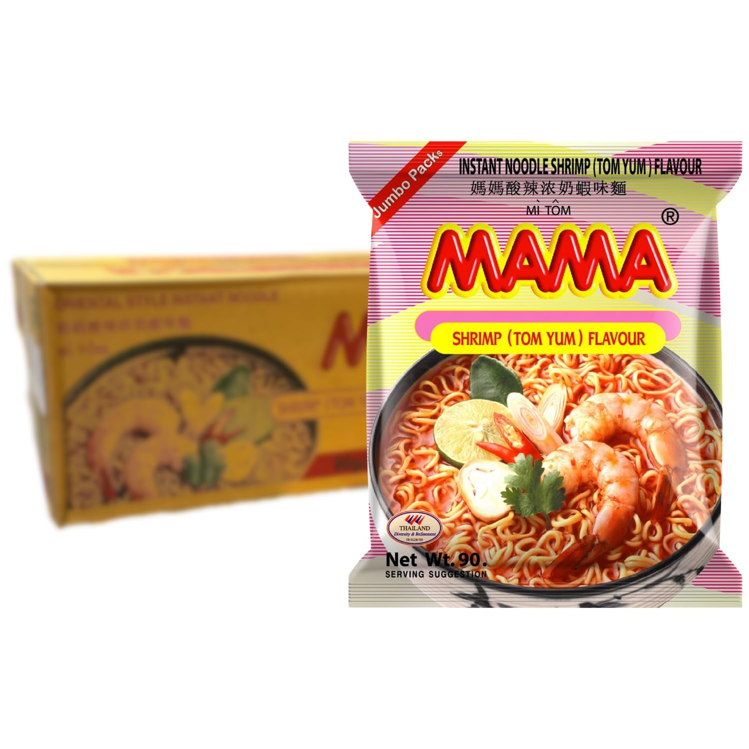MAMA - Instantnoedels met Kip - Multiple Pack (30 X 55 GR)