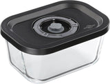 Vacuümset Küchenprofi EASYFRESH | Set van 7 stuks | 1x elektrische vacuümpomp, 1x vacuümpot S, M en L, 3x vacuümzakken 22x21 cm | borosilicaatglas, hoogwaardig kunststof | bereiding en opslag Voedselbewaardozen Naty Shop Vacuümdoos S