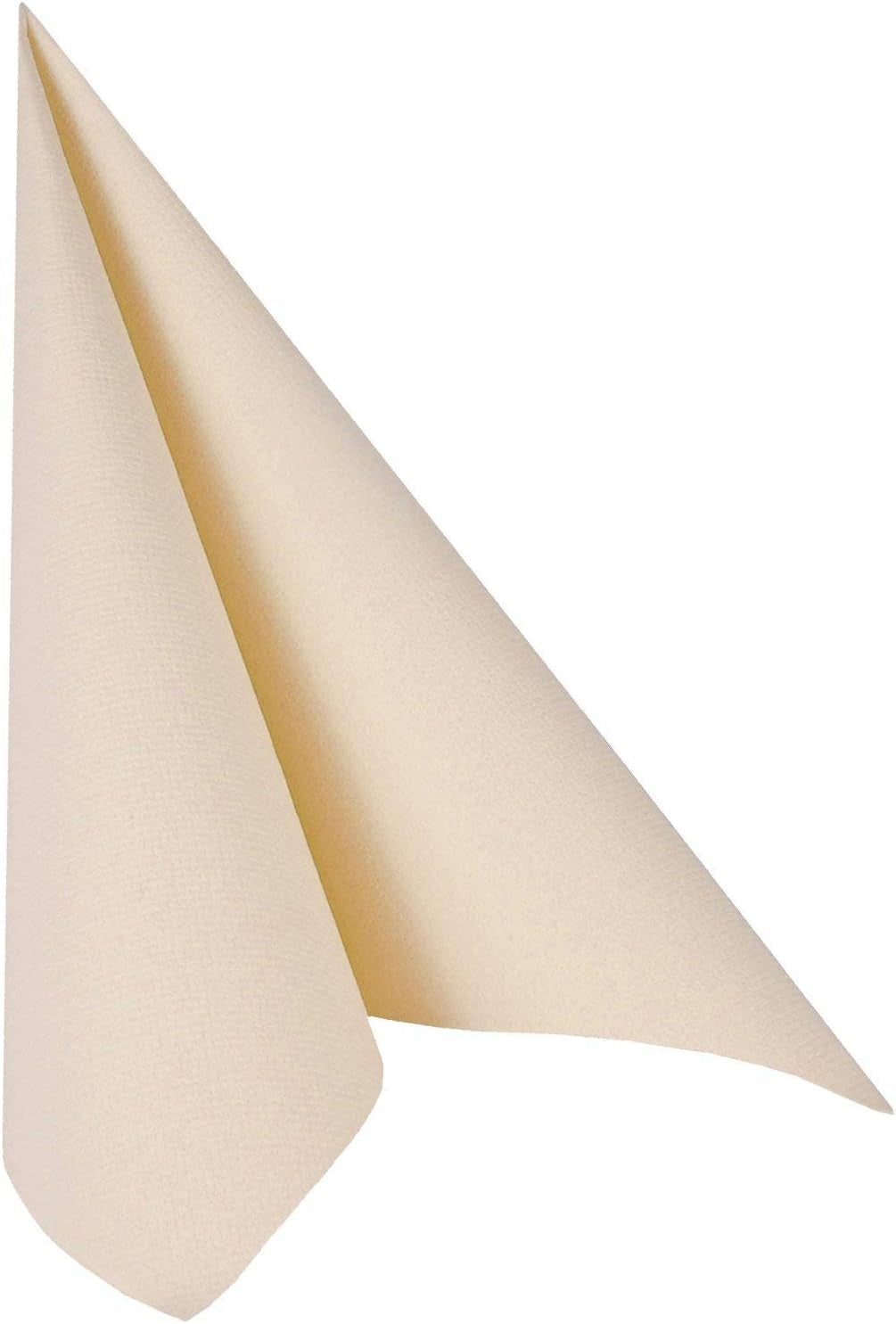 Papstar Servetten, Champagne Royal Collection 1/4-voudige Tissue Servetten, Maat 40 X 40 Cm, 1 X 50-pack, Champagne / Crème