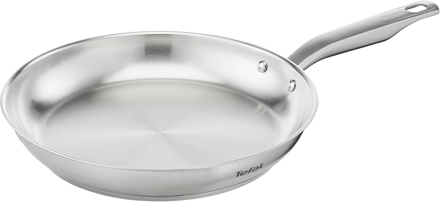 TEFAL VIRTUOSO koekenpan 28 cm, roestvrijstalen koekenpan, inductie Potten en pannen Naty Shop 28 cm Zonder coating