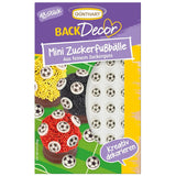 Günthart Backdecor 12 suikervoetballers en voetballen, 21 gram Naty Shop suikervoetballen